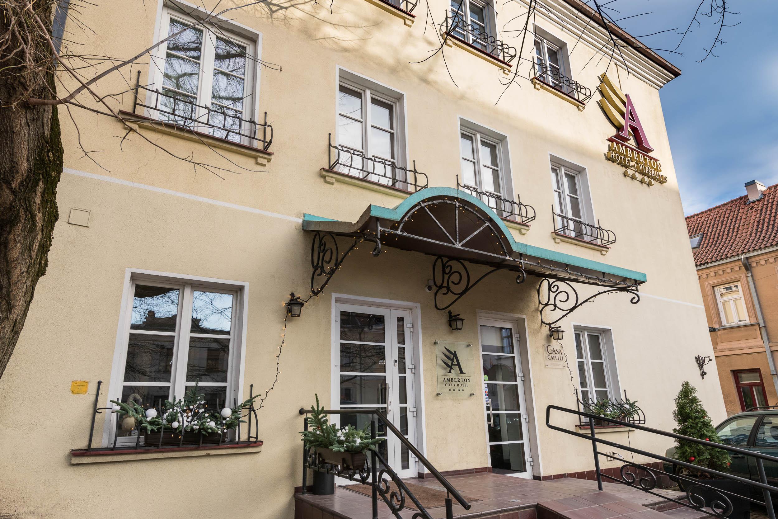 Amberton Cozy Hotel Κάουνας Εξωτερικό φωτογραφία